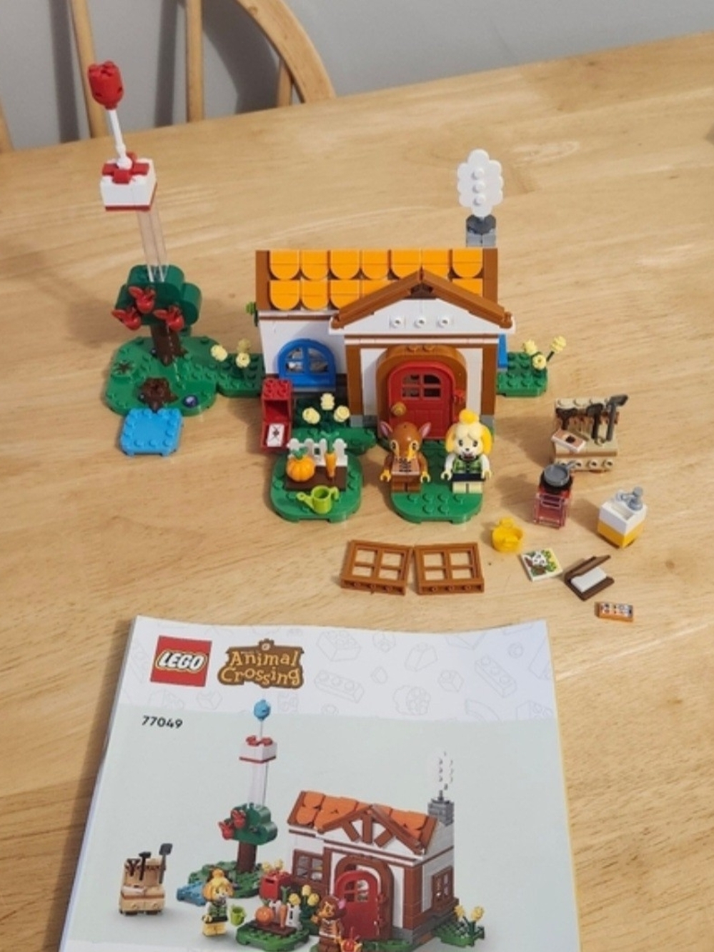 Animal Crossing Isabel's House Lego Set